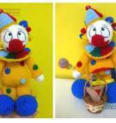 Liliksha Toys - Lilia Shaevitch - Purimkaa funny clown with sweet treats