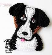 Magic with Hook and Needles - Vendula Maderska - Dog Lovers Bernese Mountain