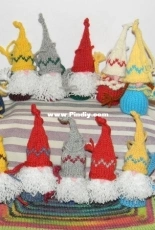 Scandi Gnome Ornaments by Mary Beth Koskie-Free