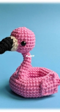 Sir Purl Grey - Phillip Ha - Flamingo Floaty Amigurumi - Free