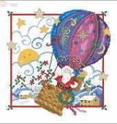 Santas Flight Lesley Teare from The World of Cross Stitching 184 XSD