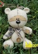 Julisiowo - Julio Toys - Monika Miszczuk - Crochet teddy bear Fizzy Moon - Russian