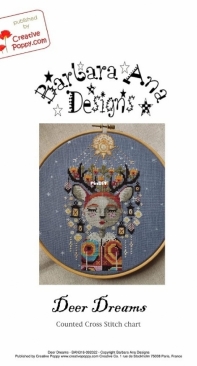 Creative Poppy - Barbara Ana Designs BAN316-092022 Deer Dreams PCS + XSD