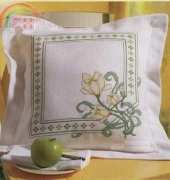 Art Deco Tulip Pillow from Diana Creative 9-2006