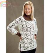 Premier yarns - Deborah Norville Colection - Daisy Lace Pullover