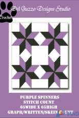 Del Guzzo Designs Studio - Tammy Del Guzzo - Purple Spinners