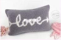 Jo to the World Creations - Jo Edwards - Love Pillow Cover