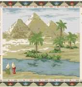 Egyptian Sampler by Maria Diaz from The World of Cross Stitching TWOCS 89 XSD