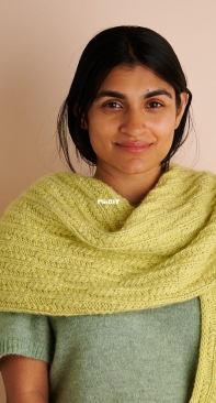 Wild Grass Wrap by Purl Soho - Free