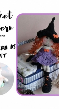 Knitt Angel - Elena Lozan-Maslakova - Doll witch