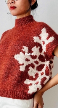 Snowflake Vest by Ngo Quynh