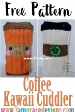 3am Grace Designs - Donna Vasquez Beavers and Michaelene Nelson - Coffee Kawaii Cuddler - Free