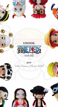 Amigurumis da Vit - Vitória Ferreira - Notivagar - Thamires Kaled - Ebook One Piece Vol 02 - Portuguese