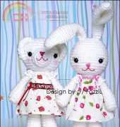Design by Fozzil Tiny Bear and Bunny-Thai language