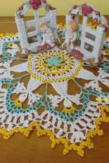 Angels doily-Kathryn White