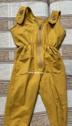 Yellow garden pants