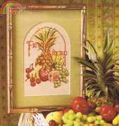Fruit Salad from Leisure Arts Kitchen Stitchin 157