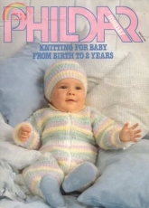 Phildar Mailles-N°103-1990-New Layette in Pastel Shades/ English