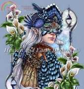 HAED HAEAS 123 Masquerade Bluebird by Adele Sessler
