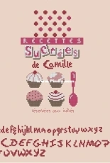 Lili Points PC004 Recettes Sucrées / Sweet Recipes PCS
