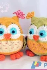 My Crochet Wonders - Marina Chuchkalova - Colorful owl