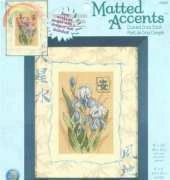 Dimensions Matted Accents 06869 Oriental Irises XSD