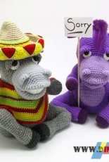 Dinegurumi - Sandra Haupt - I am a donkey - Esel - German