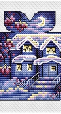 Crumbs On The Palm Of Your Hand - Frosty Night by Anastasia Kostrova