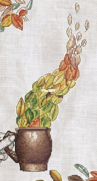 Art Stitch - Aroma of Autumn by Asya Dinerstein