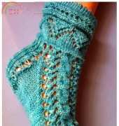 Aquaso Socks by Isabella Zipperer/ Isas Socks