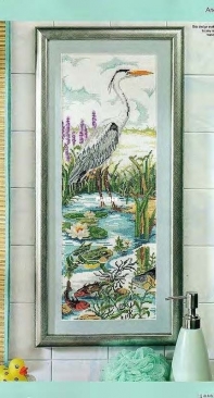 Anchor Heron from Cross Stitch Gold 56 PCS10