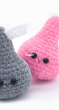 Stringy Ding Ding - Olive - Chocolate Kiss Amigurumi - Free