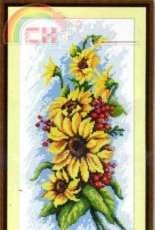 Sunflowers from Dein Kreuzstich Magazin №6 November-December 2014