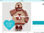 Fox Cub Sweater Set by Hennie