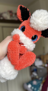 Pebbles Crochet Shop 23 - Natalie - Flareon