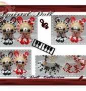 Squirrel Doll - Musical Note Bunny /Japanese