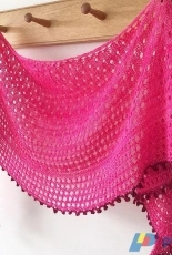 Pebble Beach Shawl by Helen Stewart /Curious Handmade