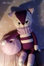 Purple kitty