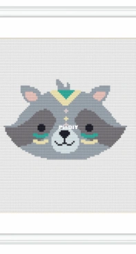 The Stitch Patterns - Hero Raccoon