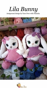 Yarn over with Natasha - Natasha Smuts - Lila The Bunny