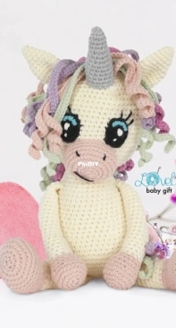 Lovely Baby Gift - CP-154 - Viktorija Dineikiene - Unicorn