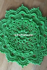 Mini lace mat