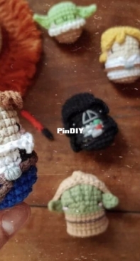 Nuna Amigurumis - Victoria Millicay - Mini Ebook: Star  Wars - Spanish