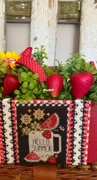 Stitching With the Housewives - Whats In My Cup - Hello Summer