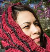 The Plucky Knitter-Ebb and Flow Cowl by Tanis Gray