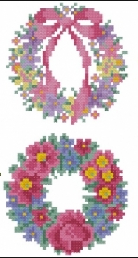 Pretty Posies by Sheila Hudson from Cross Stitcher 70 PCS + XSD