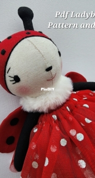 Ladybird Doll by deerdarlingdolls