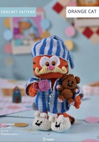 AlinetToys - Alina Yapaeva - Orange cat - English