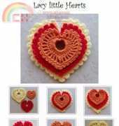 Danielas needle art - Daniela Herbertz - Lacy Little Hearts - Free