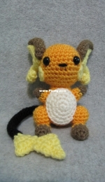 The Nerdy Knitter - Ashley Andrews - Chibi Raichu